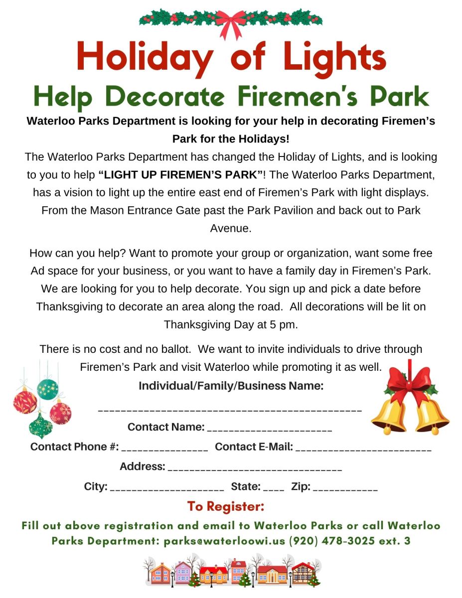 Holiday of Lights Registration